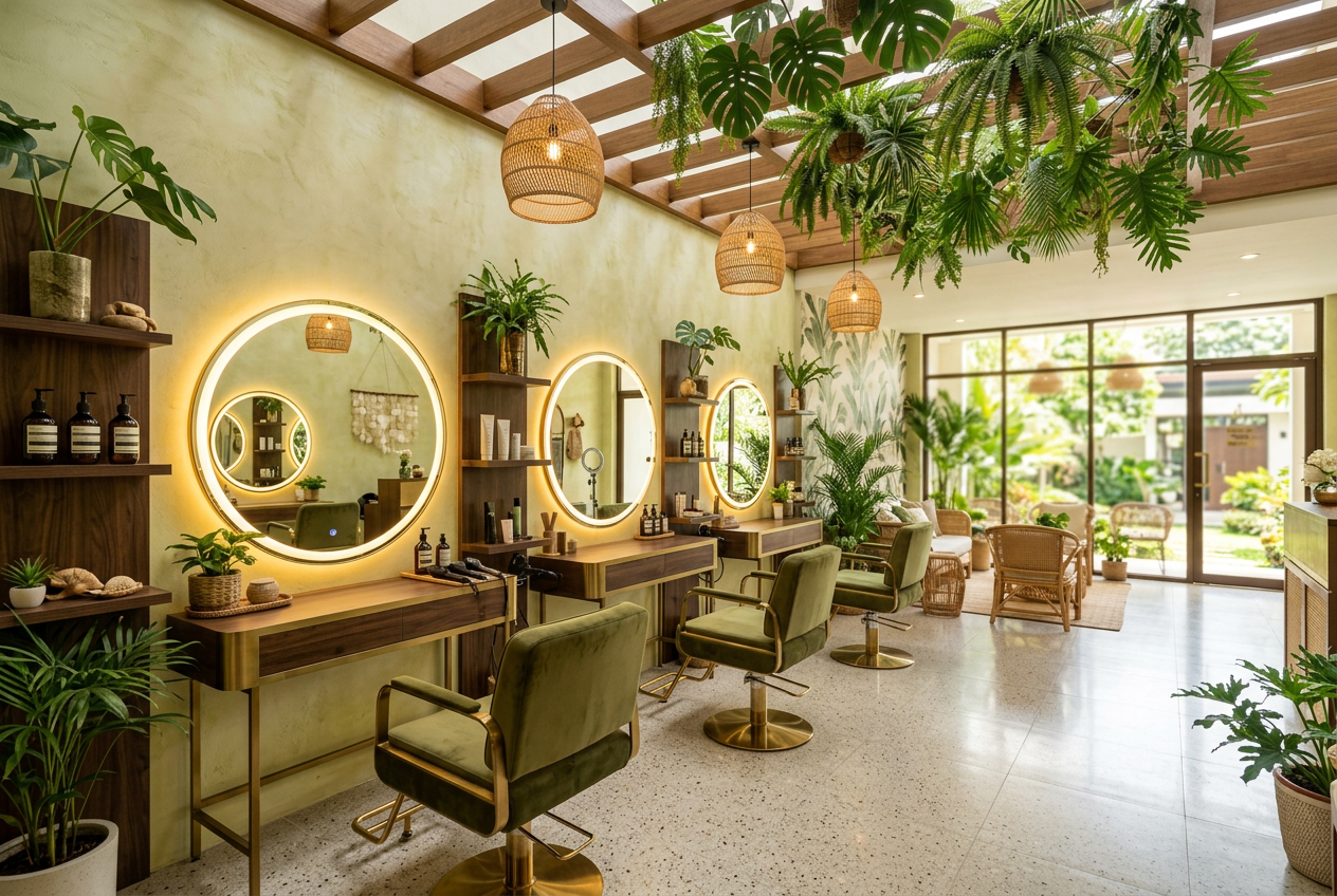 Charm Salon interior